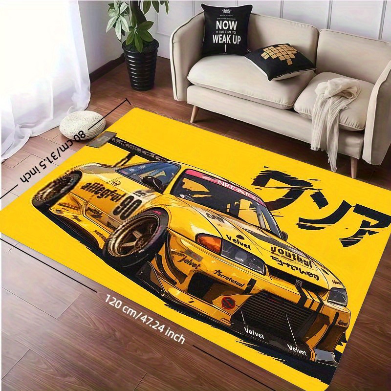 Japanese Home Bathroom Design - Tapis de zone de conception de