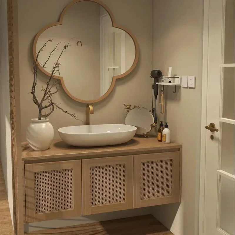 Japanese Home Bathroom Design - Armoire de salle de bain de