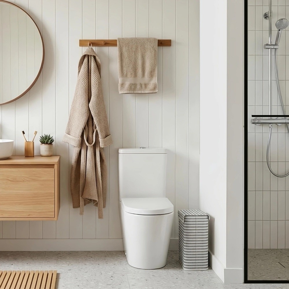 Toilet Paper Holder - Porte-papier toilette pliable avec couvercle, boîte
