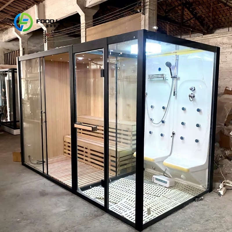 Home Bathroom Sauna - Sauna et hammam combinés sur mesure