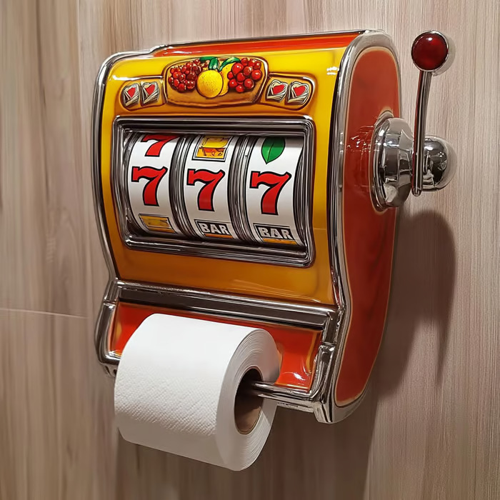Toilet Paper Holder - Porte-rouleau de papier toilette en forme