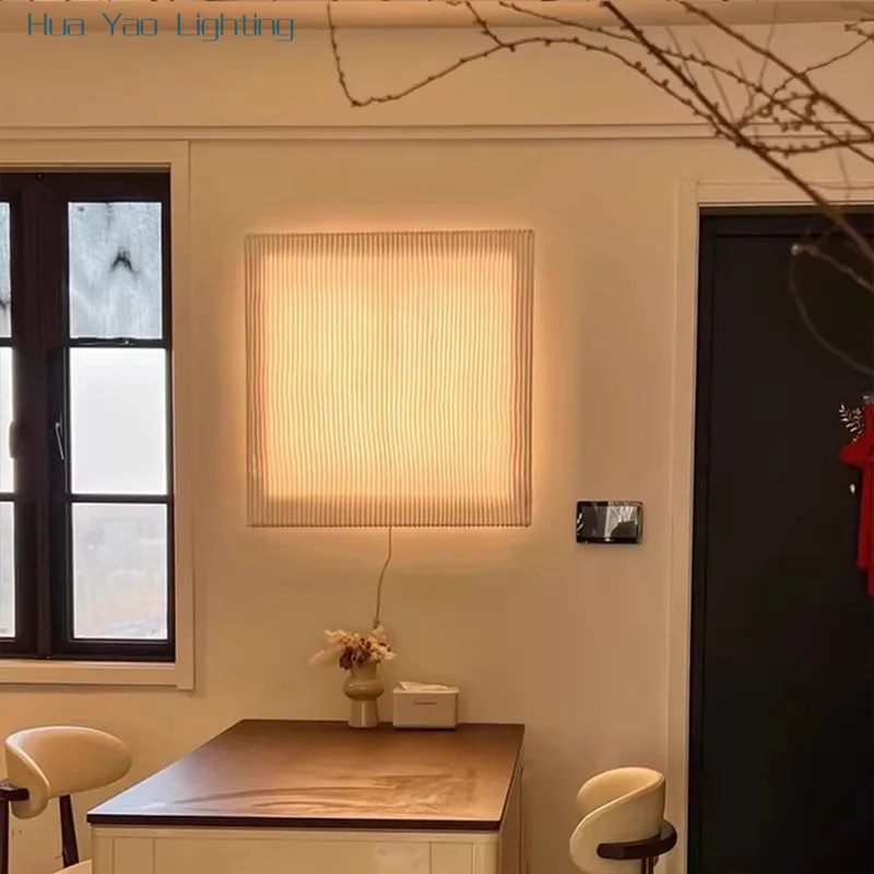 Japanese Home Bathroom Design - Lampe murale LED japonaise Wabi Sabi,