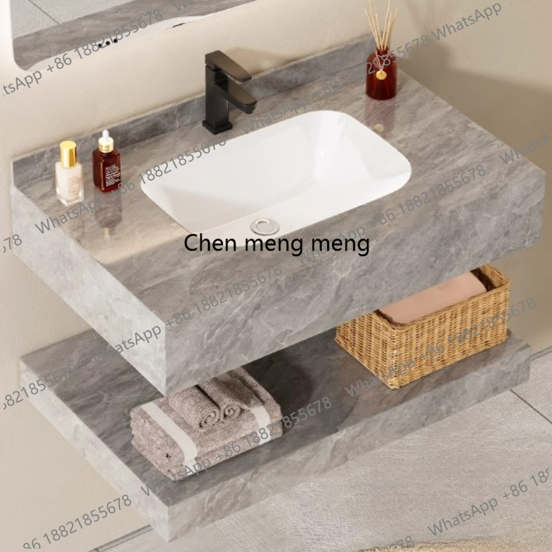 Home Bathroom Vanity Combo - Meuble de rangement zKBedroom pour salle
