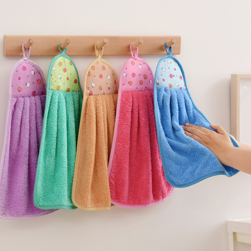 Home Bathroom Towels - Lot de 4 petites serviettes de