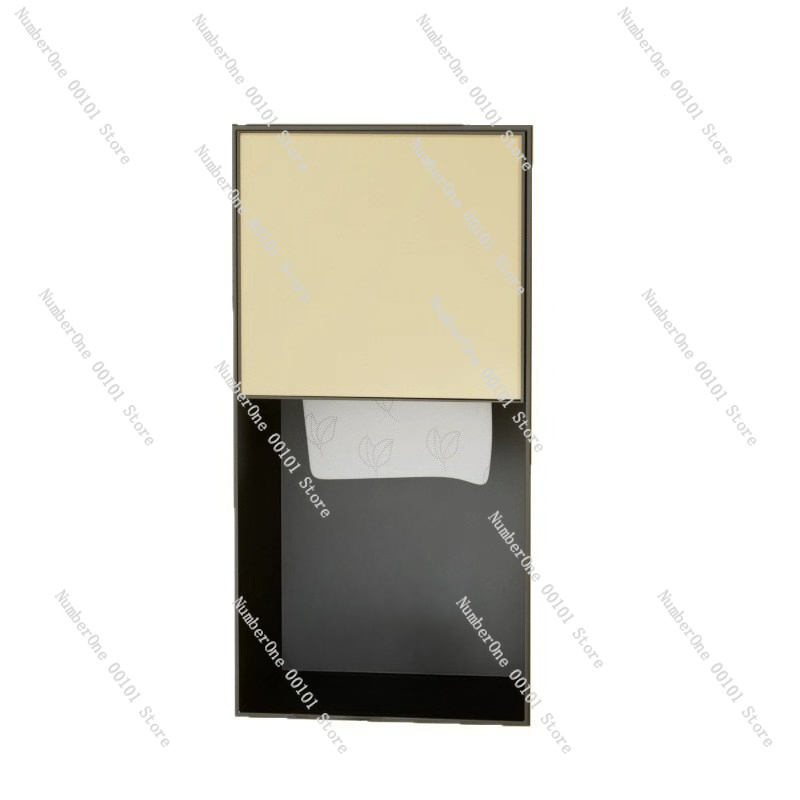 Toilet Paper Holder - Poubelle murale encastrée en acier inoxydable