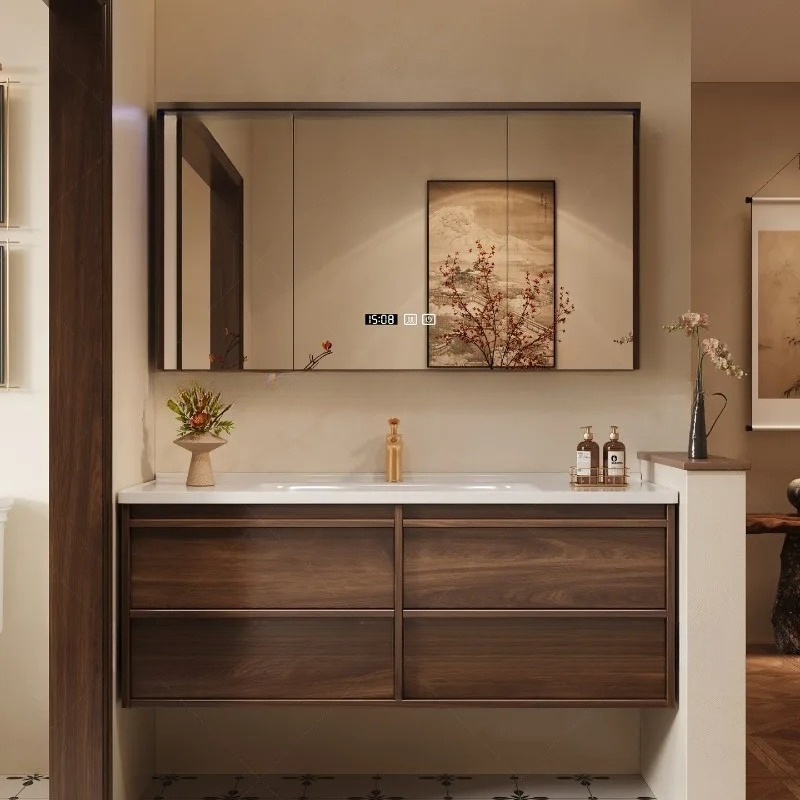 Home Bathroom Vanity Combo - Meuble de rangement moderne de luxe