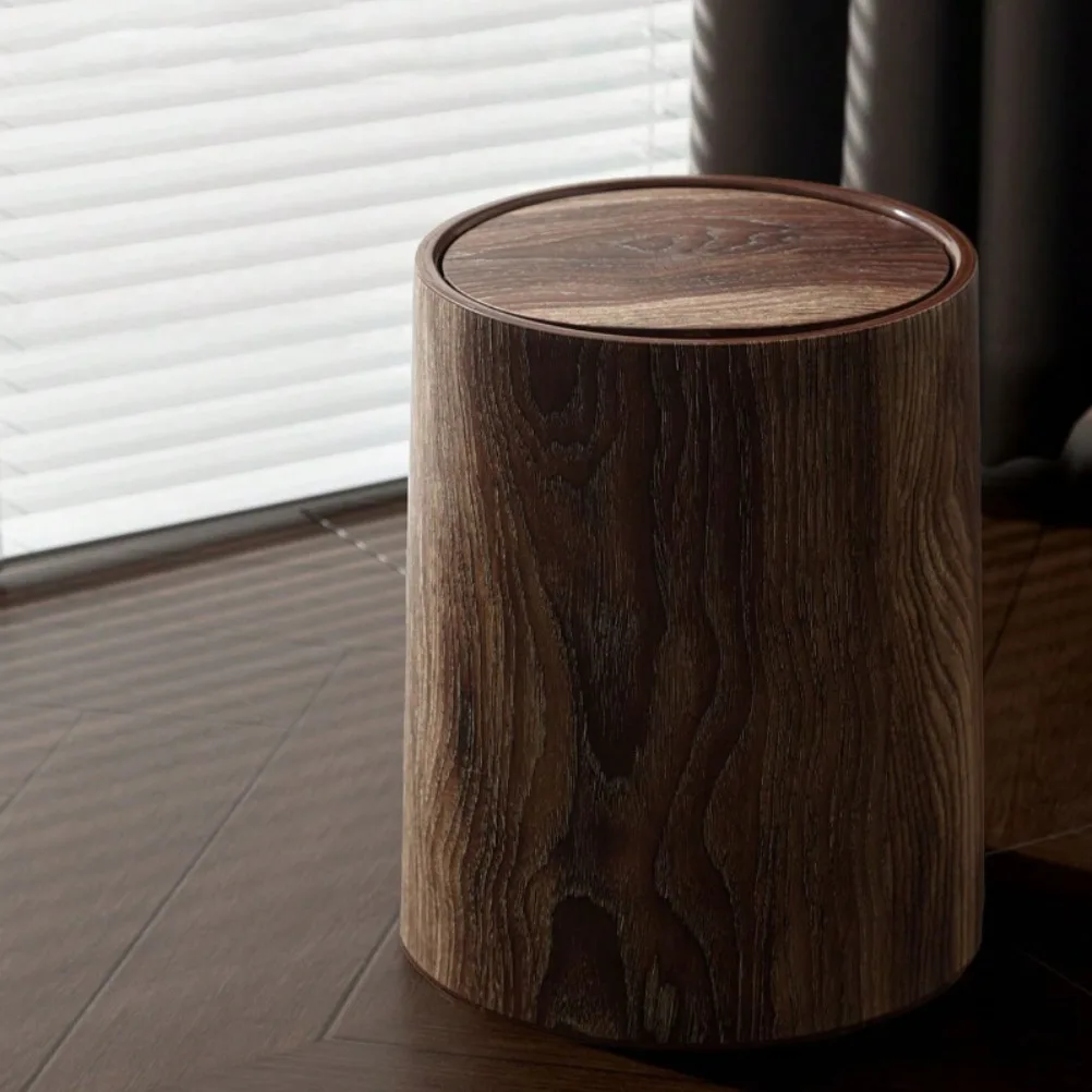 Poubelle rétro en plastique Pp - Home Bathroom Trash Can avis et prix