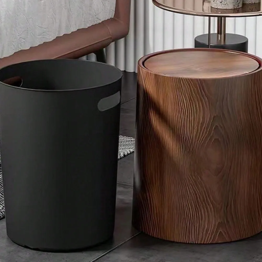 Poubelle rétro en plastique Pp - Home Bathroom Trash Can avis et prix