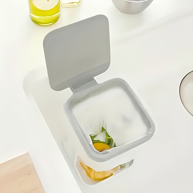 Poubelle de bureau pliable, pe - Home Bathroom Trash Can avis et prix
