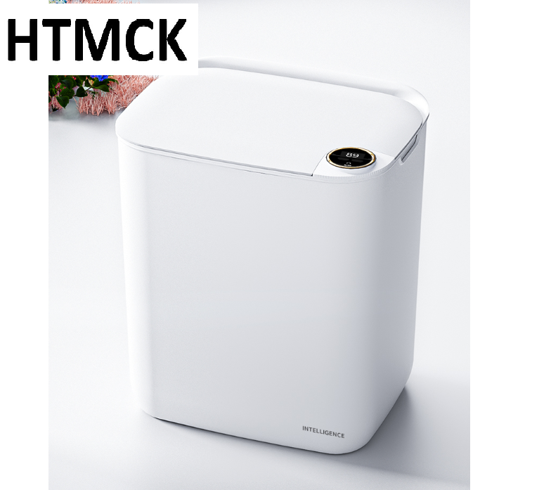 Poubelle intelligente à capteu - Home Bathroom Trash Can avis et prix