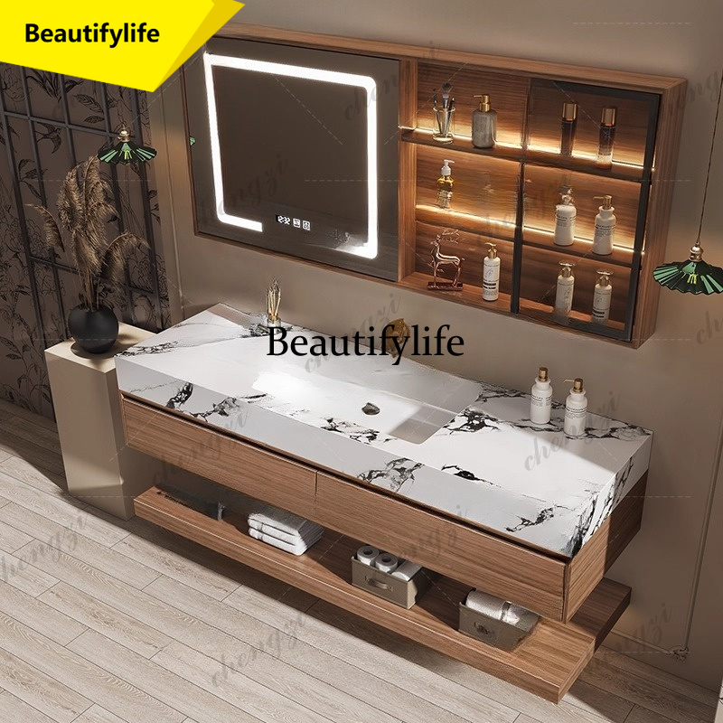 Meuble de salle de bain M02 en - Home Bathroom Vanity Combo avis et prix