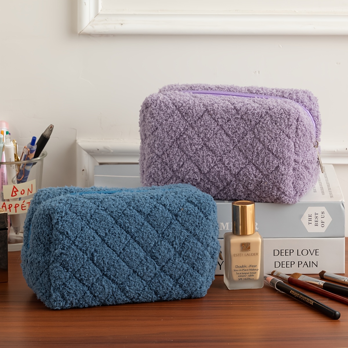 1 trousse de maquillage en pel - Japanese Home Bathroom Design avis et prix
