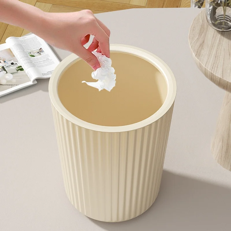 Poubelle domestique, corbeille - Home Bathroom Trash Can avis et prix