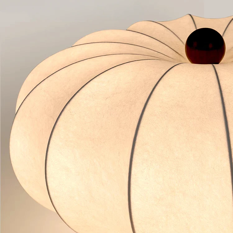 Lampe de plafond en soie vinta - Japanese Home Bathroom Design avis et prix