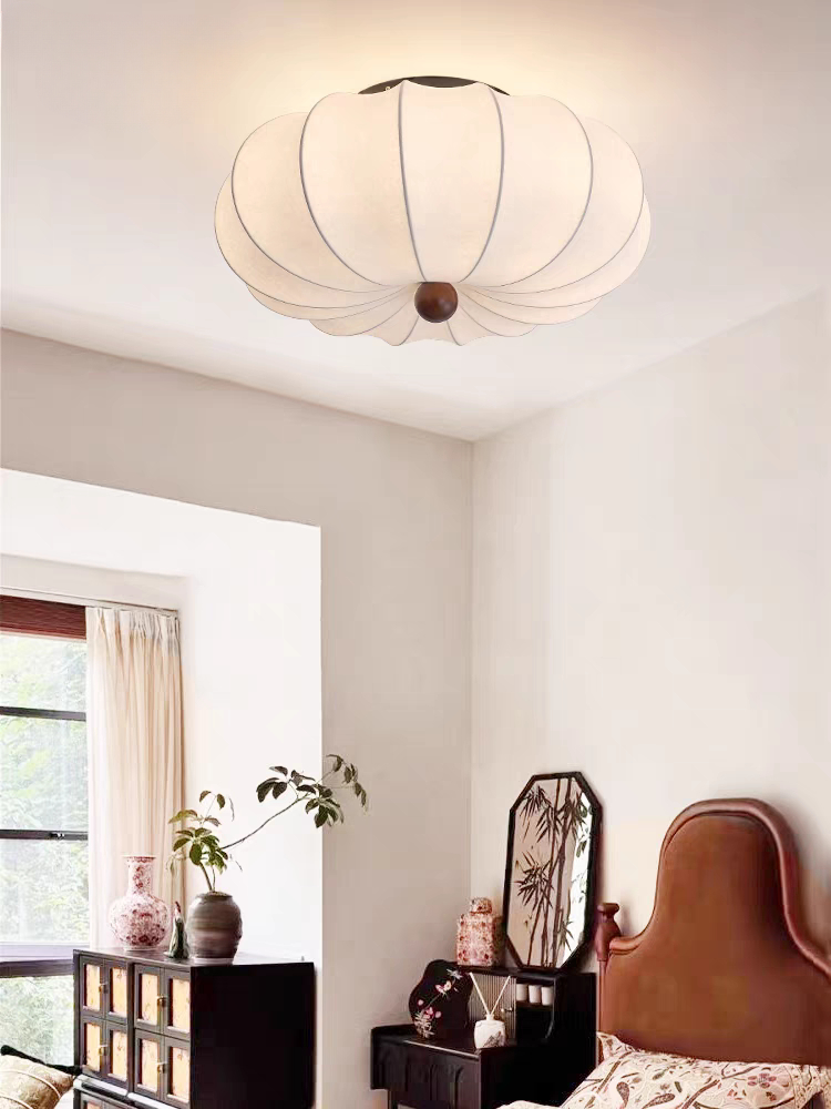 Lampe de plafond en soie vinta - Japanese Home Bathroom Design avis et prix