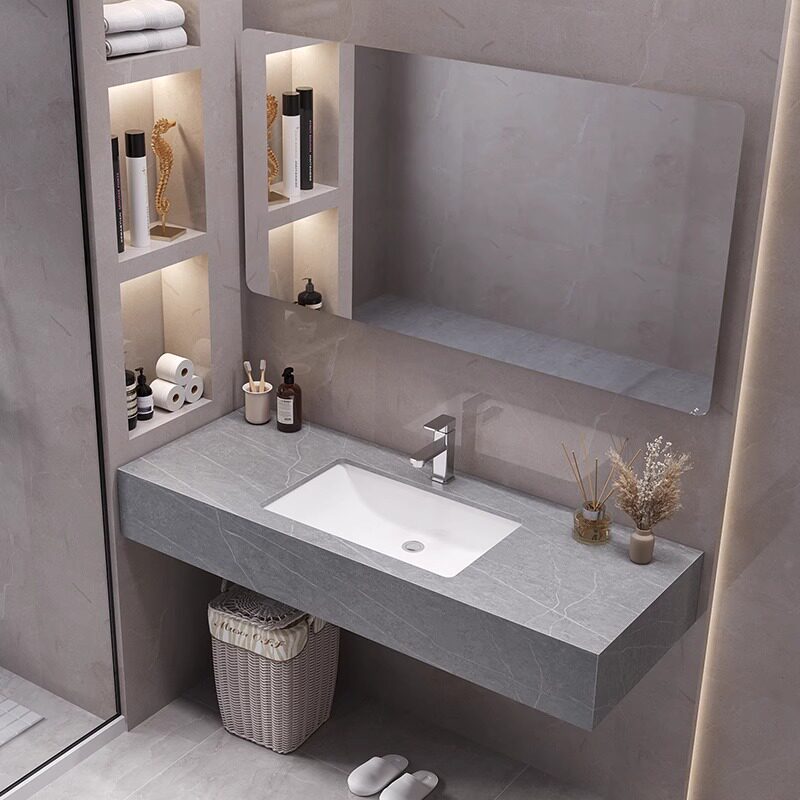 Meuble de salle de bain modern - Home Bathroom Vanity Combo avis et prix