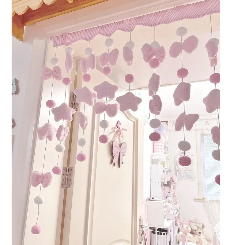 Rideau court rose mignon avec  - Home Bathroom Sign avis et prix