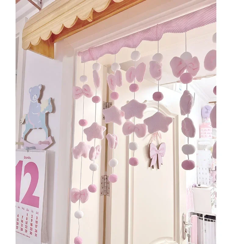 Rideau court rose mignon avec  - Home Bathroom Sign avis et prix