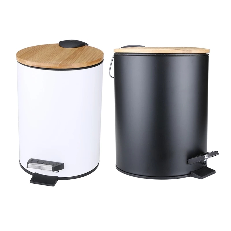 Poubelle à couvercle basculant - Home Bathroom Trash Can avis et prix
