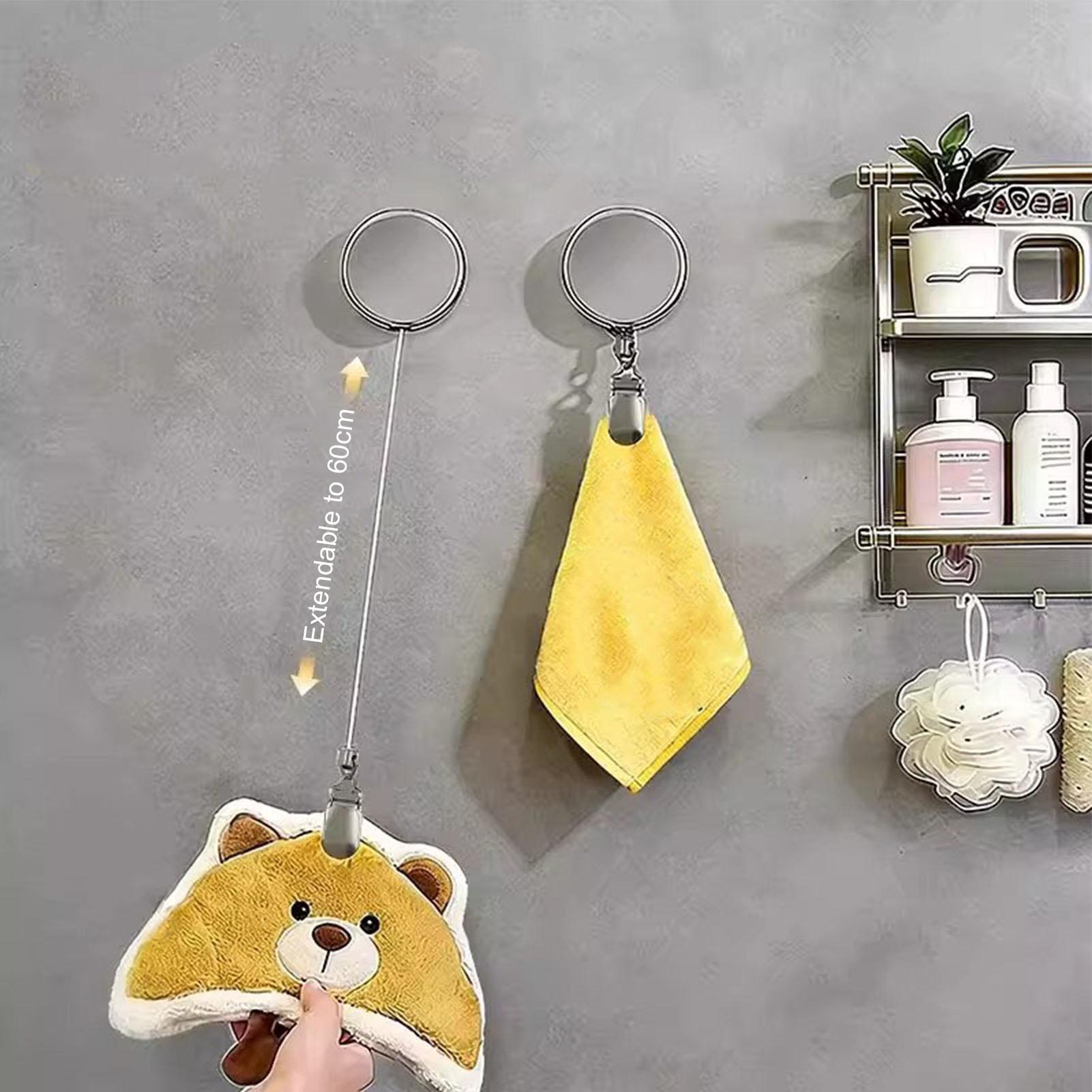 Porte-serviettes rétractable a - Home Bathroom Towels avis et prix
