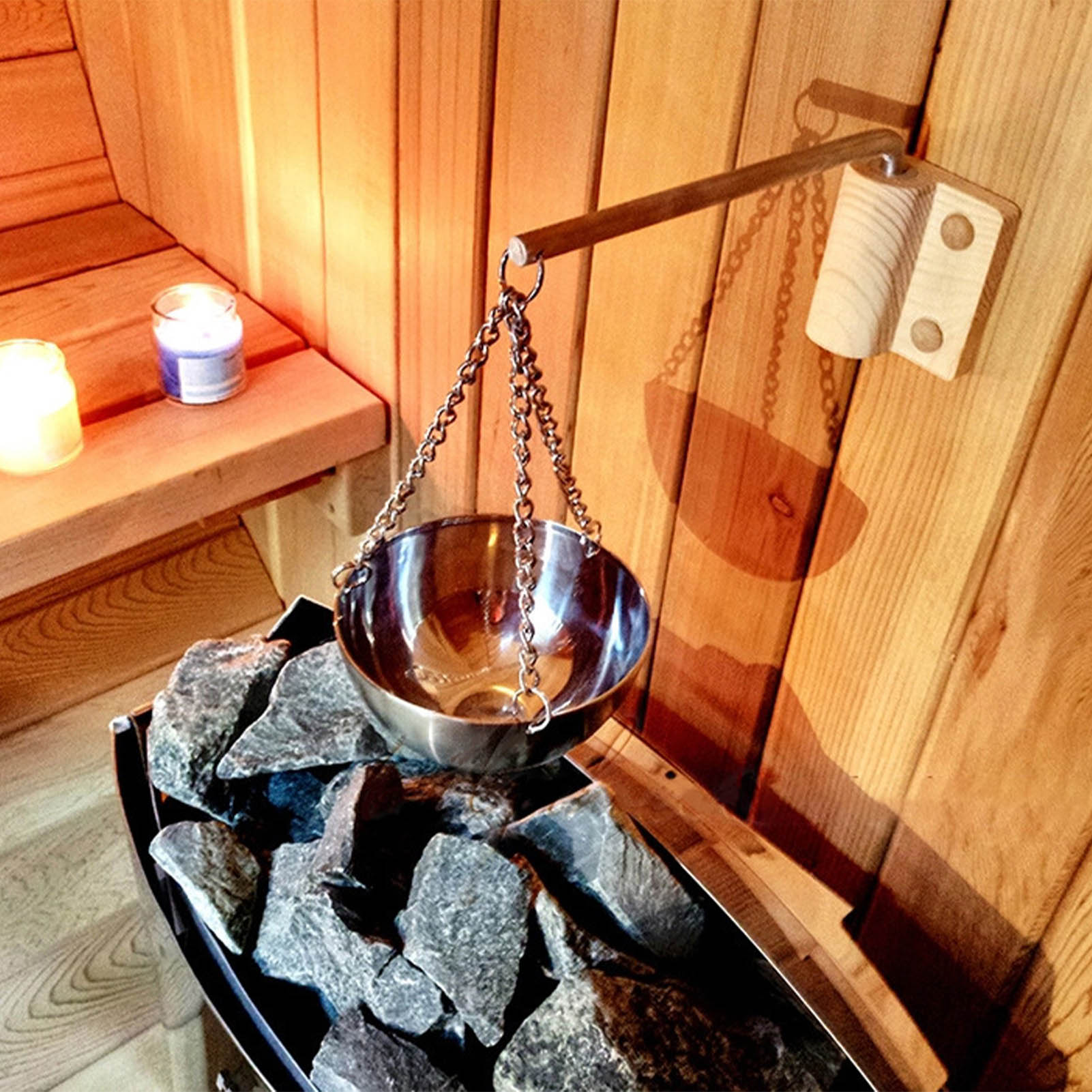 Bol de Sauna en acier inoxydab - Home Bathroom Sauna avis et prix