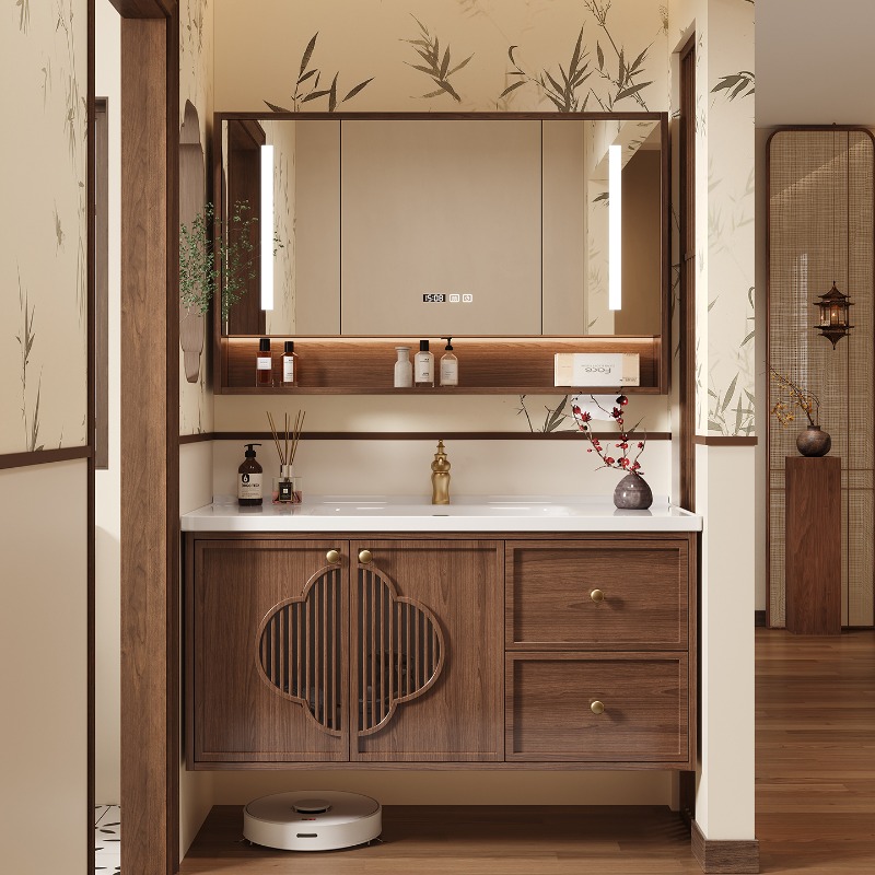 Armoire moderne de luxe, tiroi - Home Bathroom Vanity Combo avis et prix