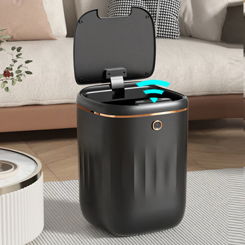 Poubelle à capteur intelligent - Home Bathroom Trash Can avis et prix