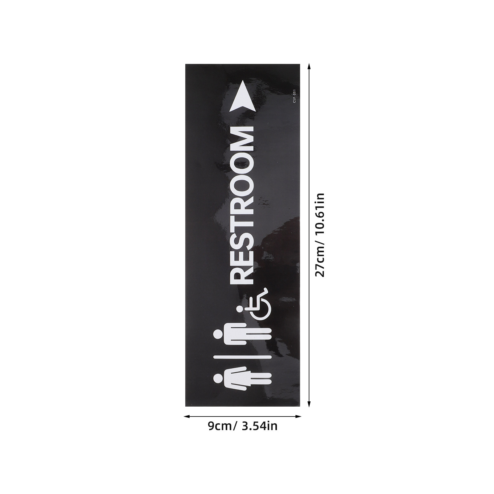 Autocollants auto-adhésifs pou - Home Bathroom Sign avis et prix