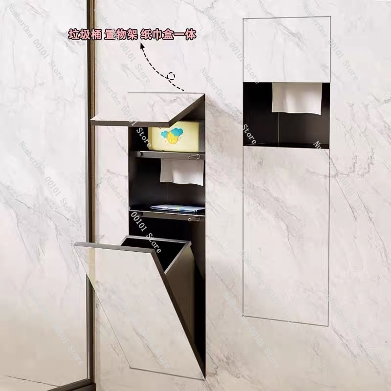 Poubelle murale encastrée en a - Toilet Paper Holder avis et prix
