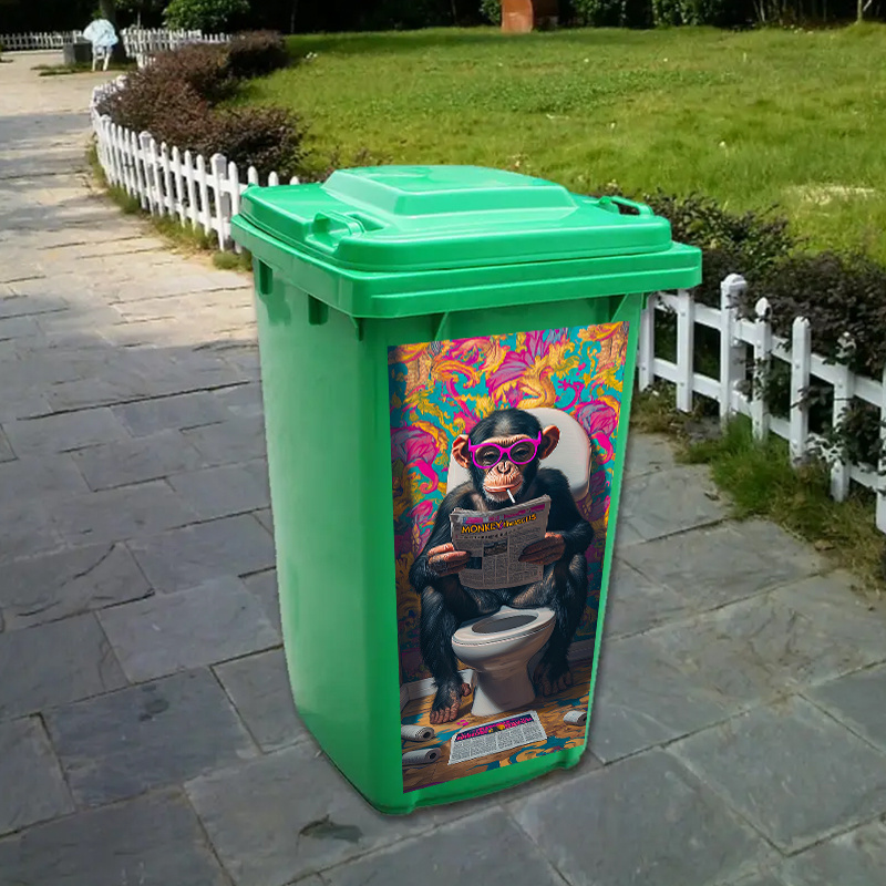 1 autocollant amusant pour pou - Home Bathroom Trash Can avis et prix