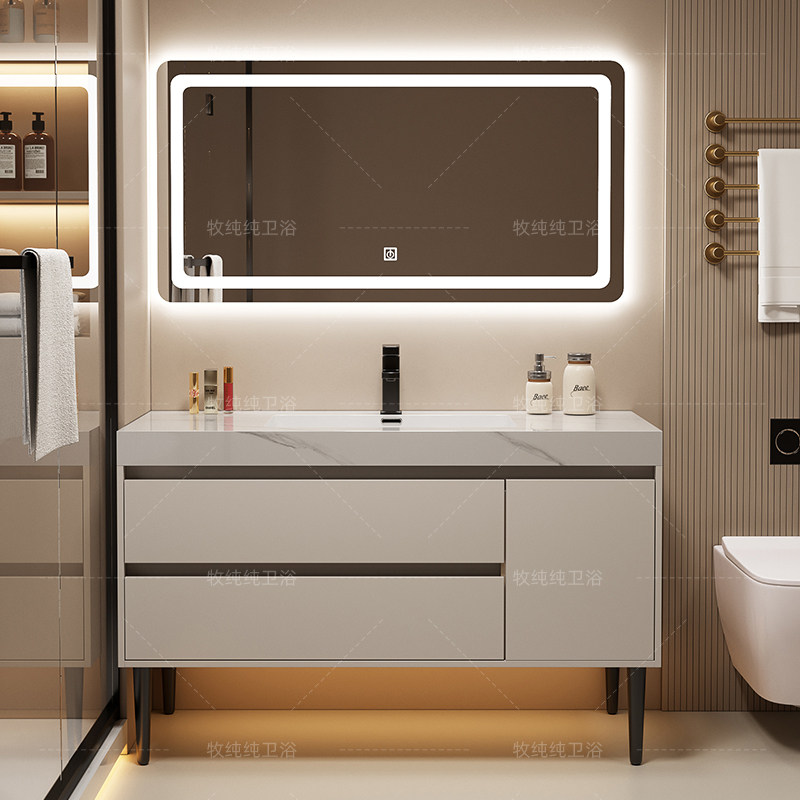 Meuble de salle de bain modern - Home Bathroom Vanity Combo avis et prix