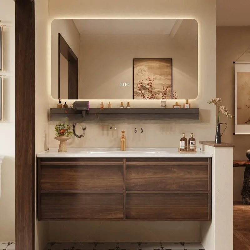 Meuble de rangement moderne de - Home Bathroom Vanity Combo avis et prix