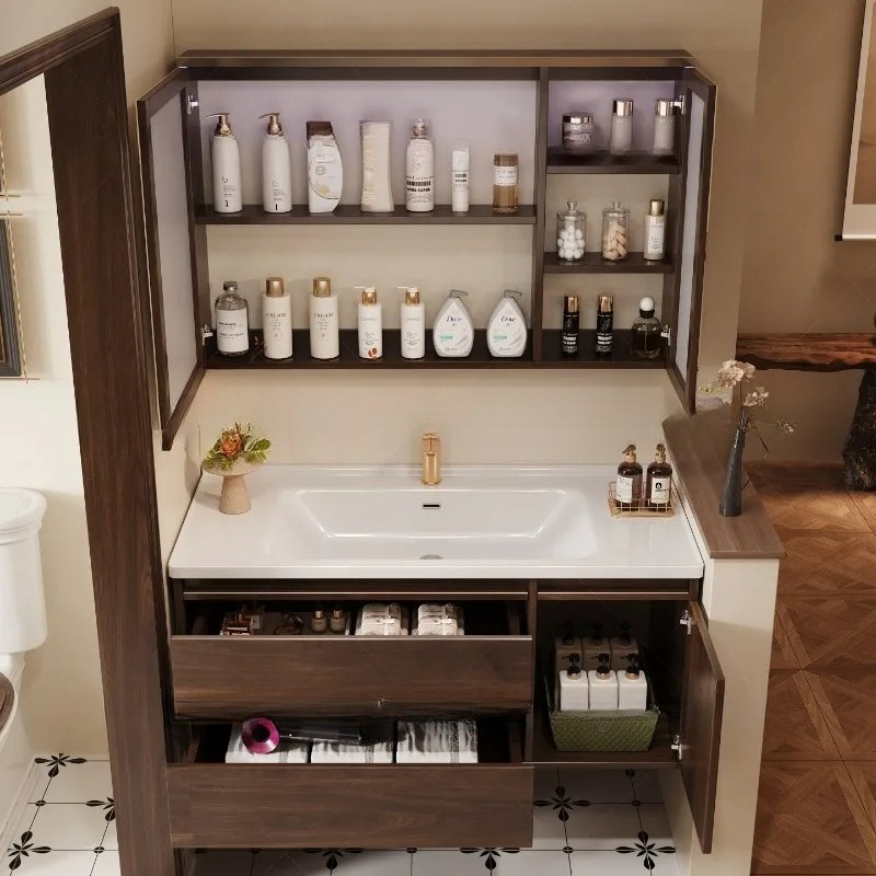 Meuble de rangement moderne de - Home Bathroom Vanity Combo avis et prix